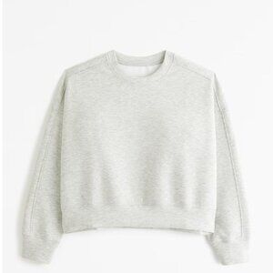 Abercrombie & Fitch women's  YPB neoKNIT Mini Crew NWT, XL Grey